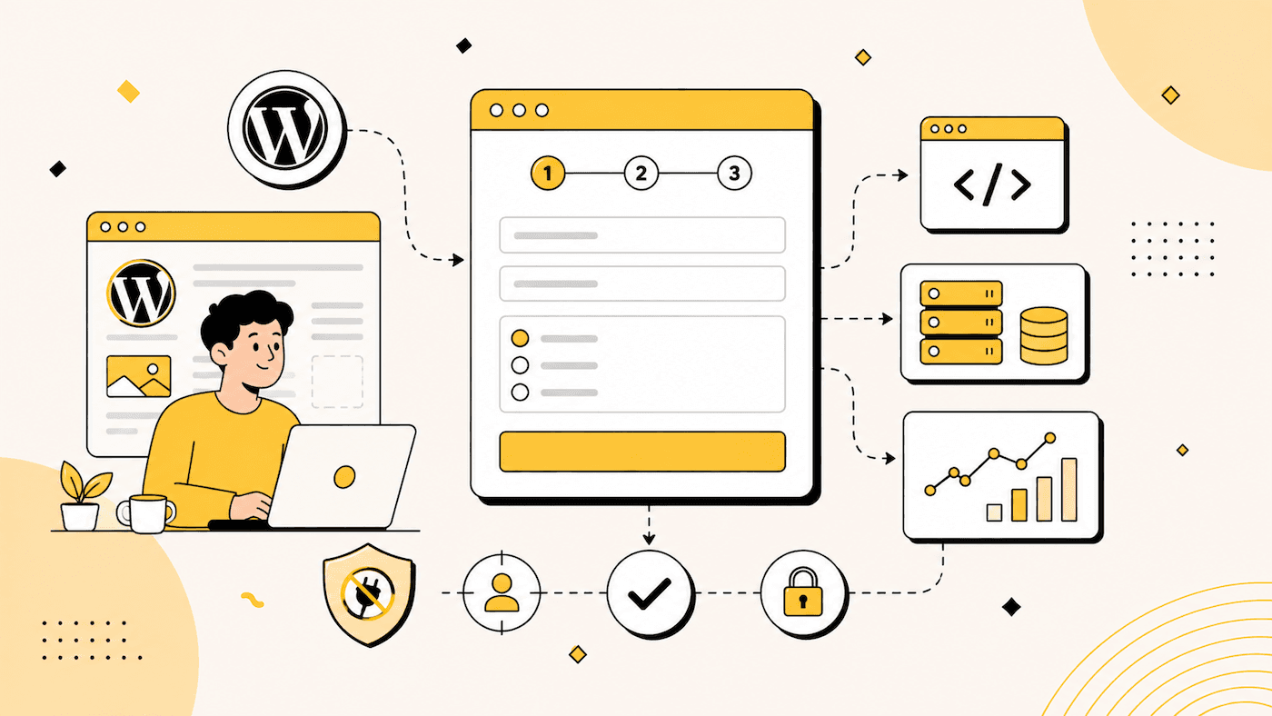 Lead Capture Form for WordPress: Multi-Step, Server-Side Tracking, No Plugin